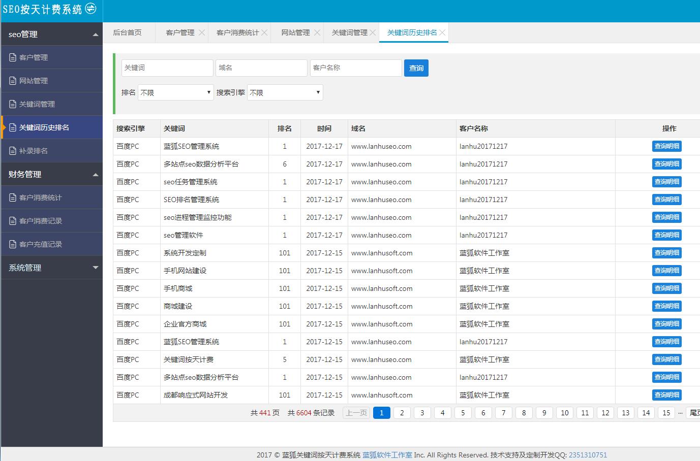 
此程序操作非常智能，只需后臺設(shè)置幾個(gè)最熱門的關(guān)鍵詞(圖1)